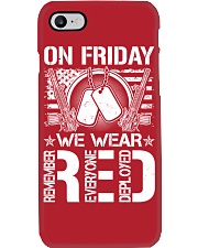Wear RED Back Phone Case thumbnail