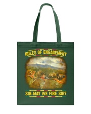 Rules Of Engagement Tote Bag thumbnail