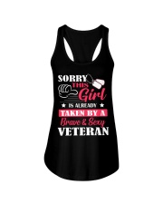 Brave And Sexy Veteran Ladies Flowy Tank thumbnail