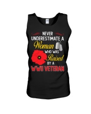 Never Underestimate Unisex Tank thumbnail