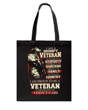 I Dont Care Tote Bag thumbnail