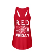 Red Friday Ladies Flowy Tank thumbnail