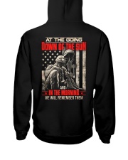Remember Them Back Hooded Sweatshirt thumbnail