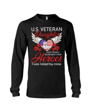 US Veteran Daughter-Heroes Long Sleeve Tee thumbnail