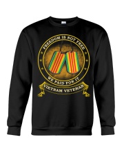Vietnam Veteran Paid For Freedom Crewneck Sweatshirt thumbnail