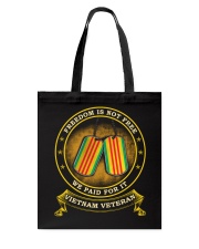 Vietnam Veteran Paid For Freedom Tote Bag thumbnail