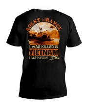 Agent Orange Water Vet V-Neck T-Shirt thumbnail