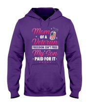 Veteran Mom-Paid For it Hooded Sweatshirt thumbnail