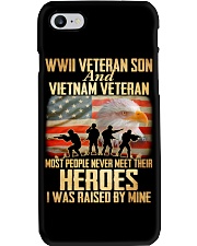 WWII Veteran Son And Vietnam Veteran Phone Case thumbnail