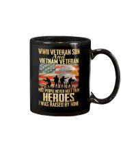 WWII Veteran Son And Vietnam Veteran Mug thumbnail