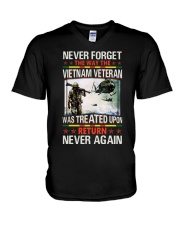 Never Forget V-Neck T-Shirt thumbnail
