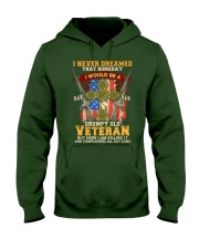 Grumpy Old Veteran Hooded Sweatshirt thumbnail