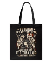 I Did Tote Bag thumbnail
