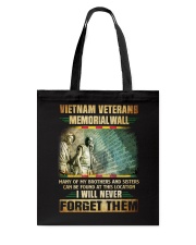 Memorial Wall Tote Bag thumbnail
