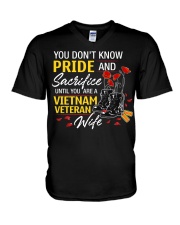 Pride and Sacrifice V-Neck T-Shirt thumbnail