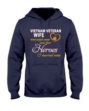 Vietnam Veteran Wife Hooded Sweatshirt thumbnail