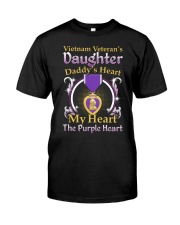 Vietnam Veteran The Purple Heart Classic T-Shirt front