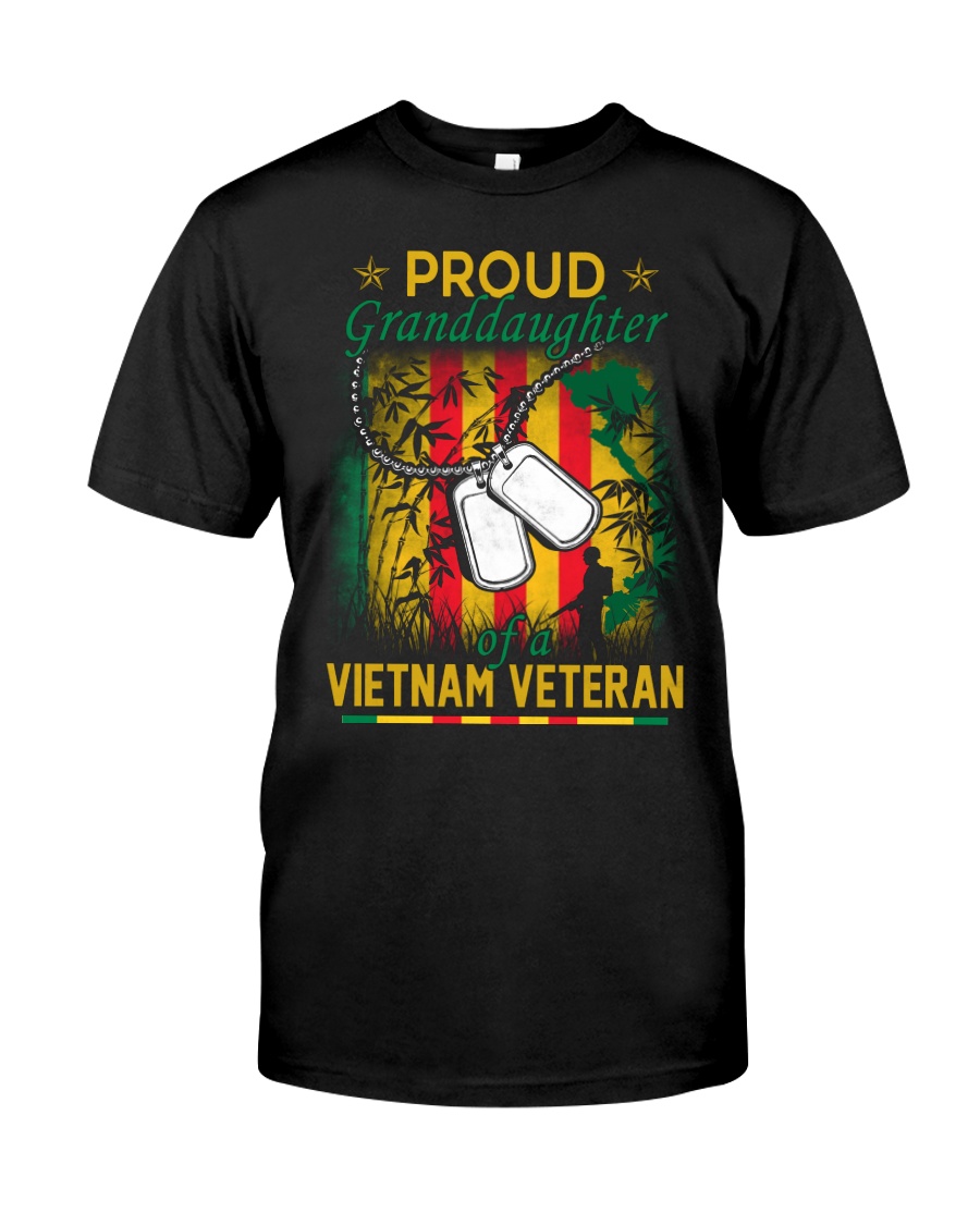 Vietnam Veteran's Proud Granddaughter Classic T-Shirt