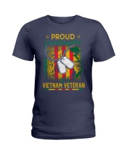 Vietnam Veteran's Proud Granddaughter Ladies T-Shirt thumbnail