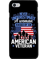 A Woman Raised By An American Veteran Phone Case thumbnail