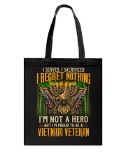 I Regret Nothing Tote Bag thumbnail