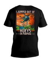 Jump Out Of Hueys V-Neck T-Shirt thumbnail