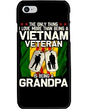 Vietnam Veteran Being A Grandpa Phone Case thumbnail