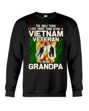 Vietnam Veteran Being A Grandpa Crewneck Sweatshirt thumbnail