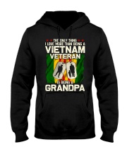 Vietnam Veteran Being A Grandpa Hooded Sweatshirt thumbnail