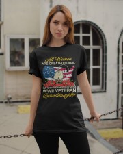 The Finest-WWII Vet Granddaughter Classic T-Shirt apparel-classic-tshirt-lifestyle-19