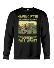 Having Ptsd Crewneck Sweatshirt thumbnail