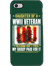 WWII Veteran Daughter-Paid For it Phone Case thumbnail