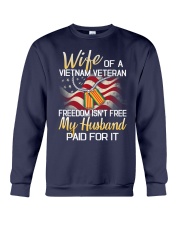 Wife Of A Vietnam Veteran Crewneck Sweatshirt thumbnail
