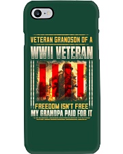 Veteran Grandson Of A WWII Veteran Phone Case thumbnail