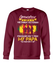 Grandson My Papa Paid For It Crewneck Sweatshirt thumbnail