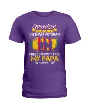 Grandson My Papa Paid For It Ladies T-Shirt thumbnail