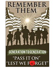 Generation To Generation 11x17 Poster front