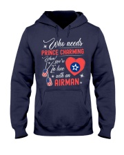 In Love With An Airman Hooded Sweatshirt front