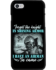 Airman In Camo Phone Case thumbnail