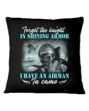 Airman In Camo Square Pillowcase thumbnail