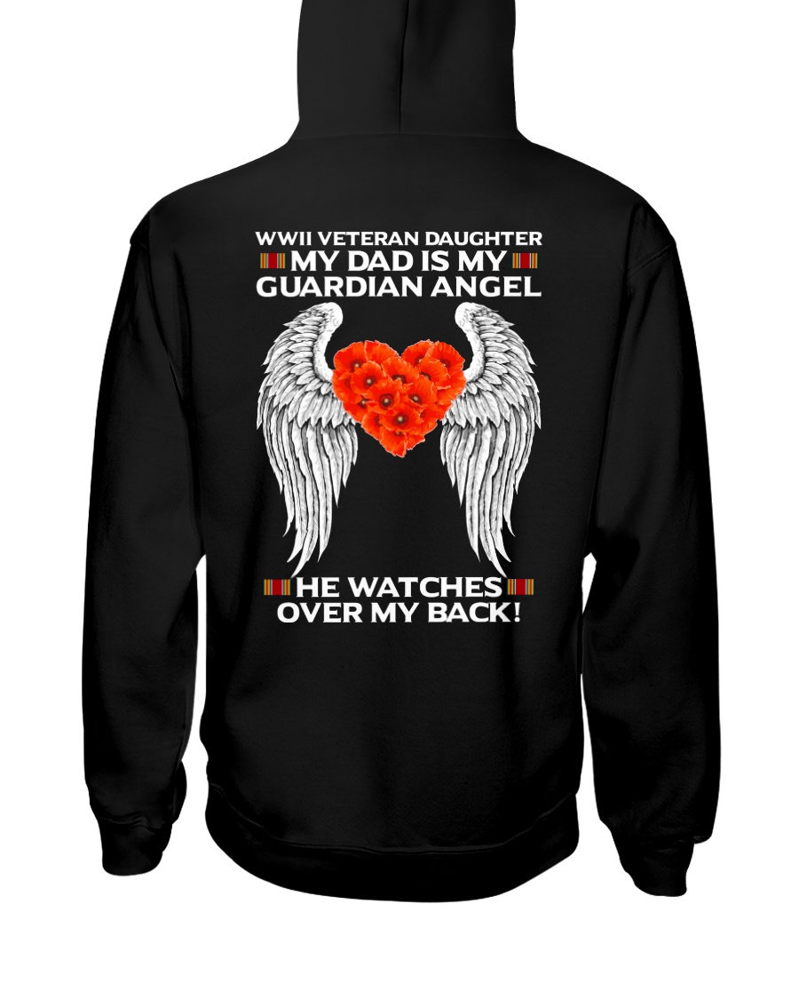 My Guardian Angel-Daughter Hooded Sweatshirt