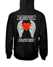 My Guardian Angel-Daughter Hooded Sweatshirt back