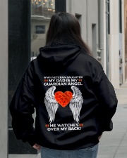 My Guardian Angel-Daughter Hooded Sweatshirt lifestyle-unisex-hoodie-back-2
