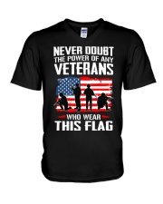 Wear This Flag V-Neck T-Shirt thumbnail