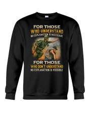 No Explanation Crewneck Sweatshirt thumbnail