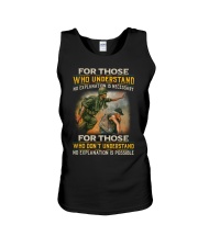 No Explanation Unisex Tank thumbnail