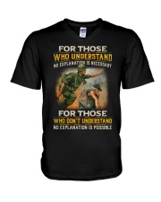 No Explanation V-Neck T-Shirt thumbnail