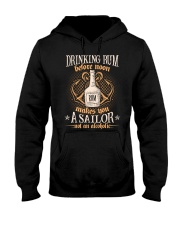 Drink Rum Hooded Sweatshirt thumbnail