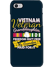 Vietnam Veteran Granddaughter-Freedom Phone Case thumbnail