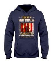 WWII Veterans Son Hooded Sweatshirt thumbnail